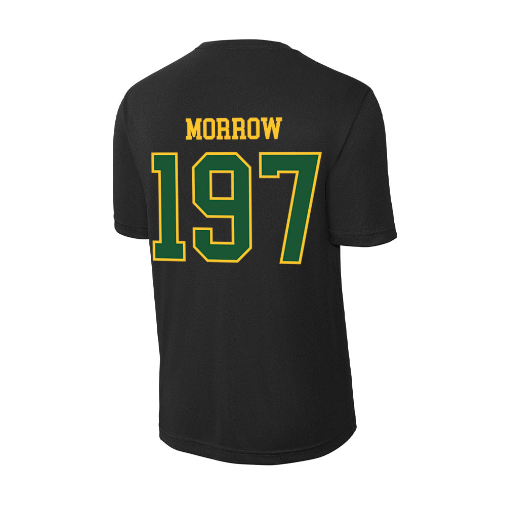 GMU - NCAA Wrestling : Jamil Morrow - Activewear T-Shirt-1