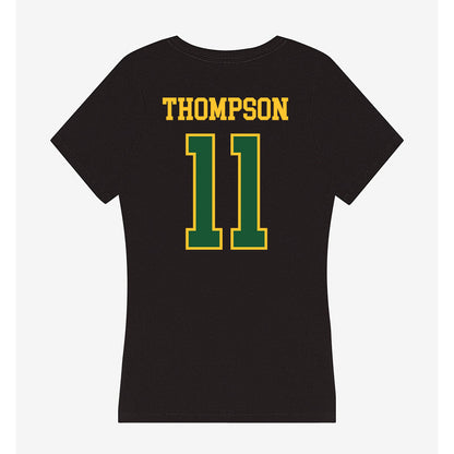 GMU - NCAA Women's Volleyball : Nia Thompson - Women's V-Neck T-Shirt-1
