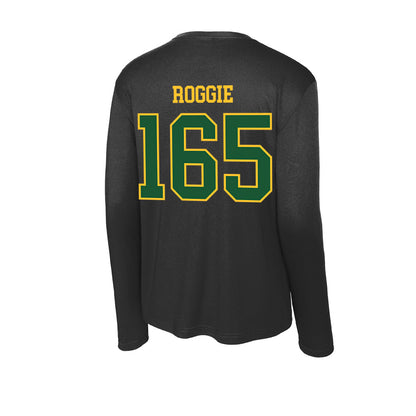 GMU - NCAA Wrestling : Cale Roggie - Activewear Long Sleeve T-Shirt-1