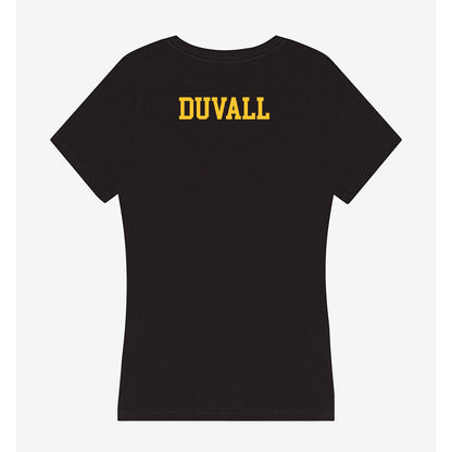GMU - NCAA Wrestling : Malachi DuVall - Women's V-Neck T-Shirt-1