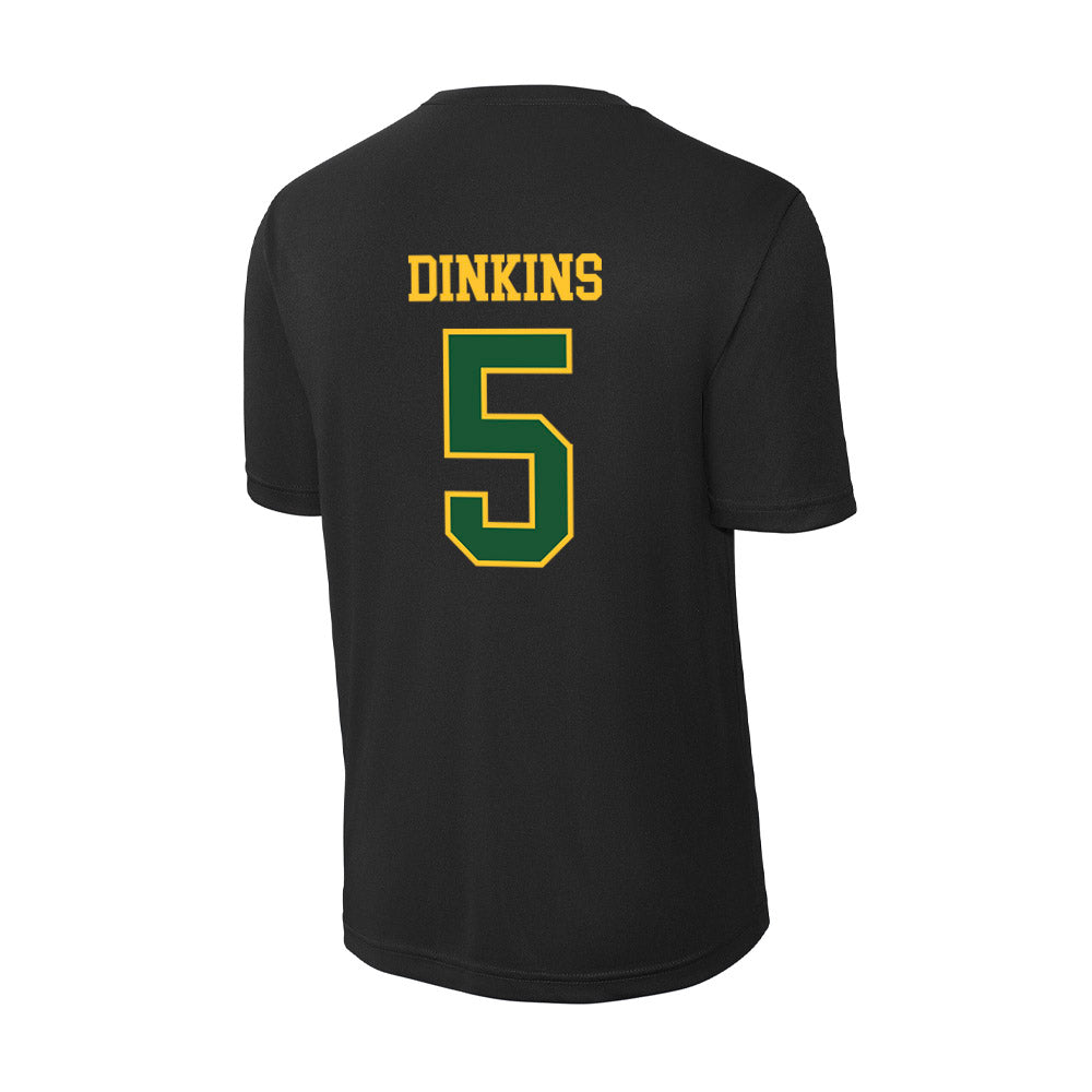 GMU - NCAA Men's Basketball : Devin Dinkins - Activewear T-Shirt-1