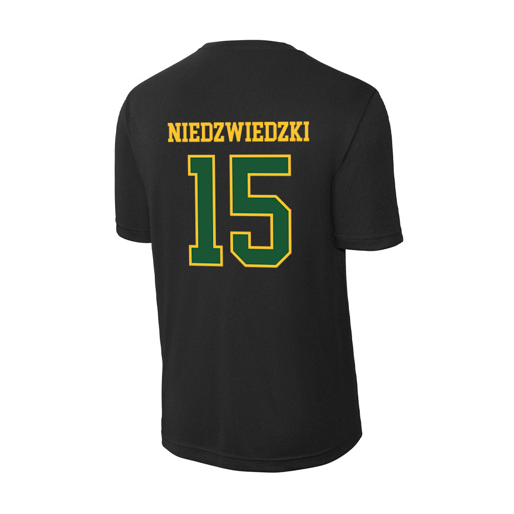 GMU - NCAA Women's Soccer : Tessa Niedzwiedzki - Activewear T-Shirt-1