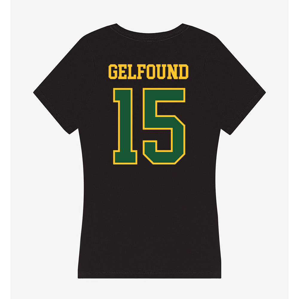 GMU - NCAA Women's Volleyball : Gabriella Gelfound - Women's V-Neck T-Shirt-1