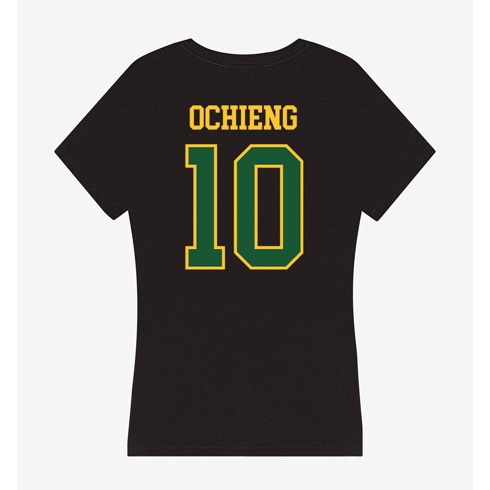 GMU - NCAA Men's Soccer : Nobert Ochieng - Women's V-Neck T-Shirt-1