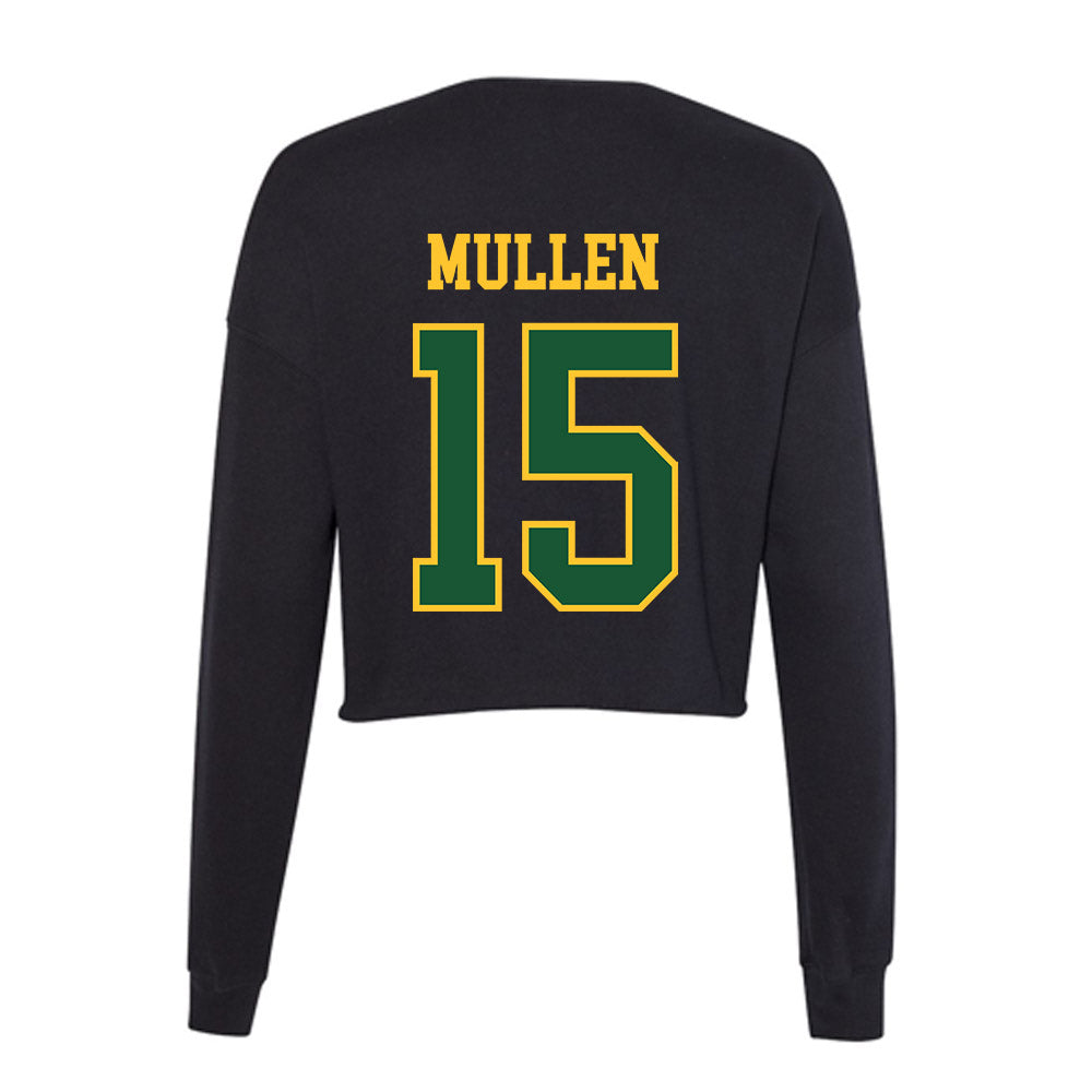 GMU - NCAA Women's Lacrosse : Gracie Mullen - Women's Cropped Crew Fleece-1