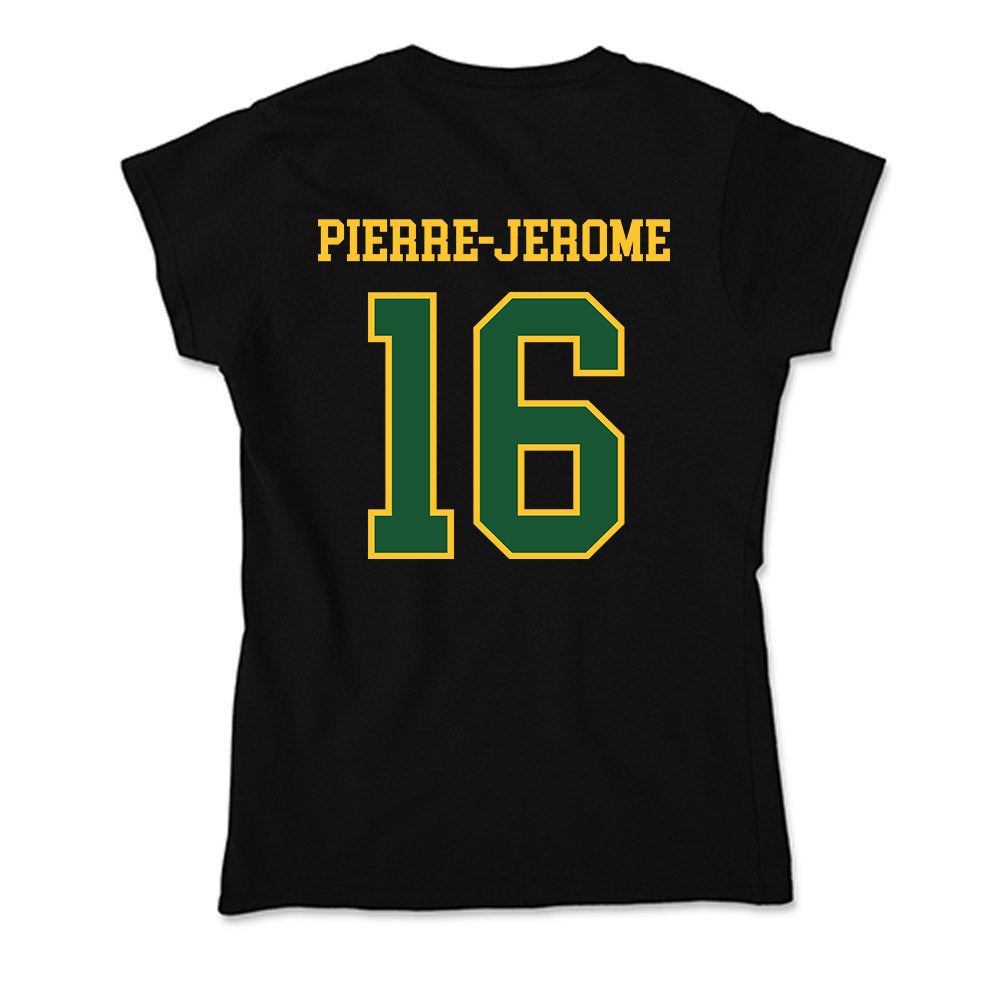 GMU - NCAA Women's Soccer : Milan Pierre-Jerome - Soft Style Women’s T-Shirt-1