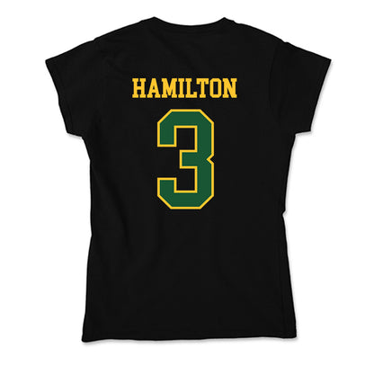 GMU - NCAA Baseball : Tre Hamilton - Soft Style Women’s T-Shirt-1