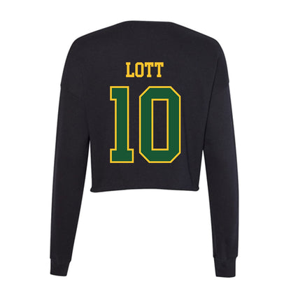 GMU - NCAA Women's Volleyball : Jaylin Lott - Women's Cropped Crew Fleece-1