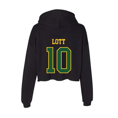 GMU - NCAA Women's Volleyball : Jaylin Lott - Women's Crop Fleece Hoodie-1