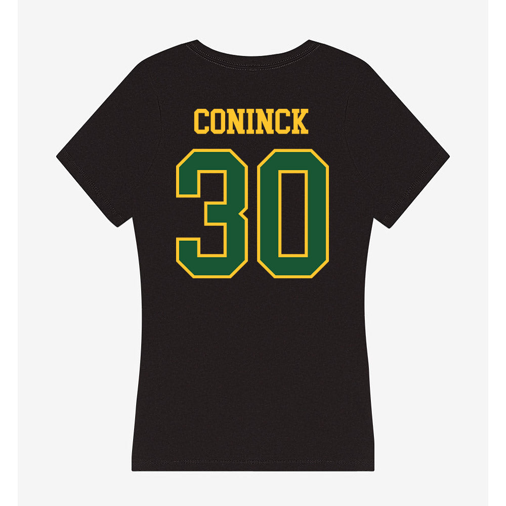GMU - NCAA Women's Soccer : Victoria Coninck - Women's V-Neck T-Shirt-1
