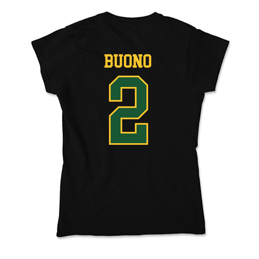 GMU - NCAA Women's Soccer : Julia Buono - Soft Style Women’s T-Shirt-1