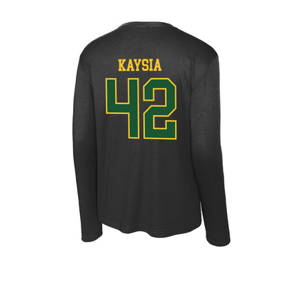 GMU - NCAA Women's Basketball : Nalani Kaysia - Activewear Long Sleeve T-Shirt-1