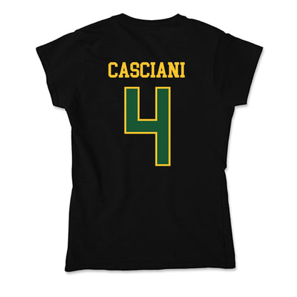 GMU - NCAA Women's Soccer : Mia Casciani - Soft Style Women’s T-Shirt-1
