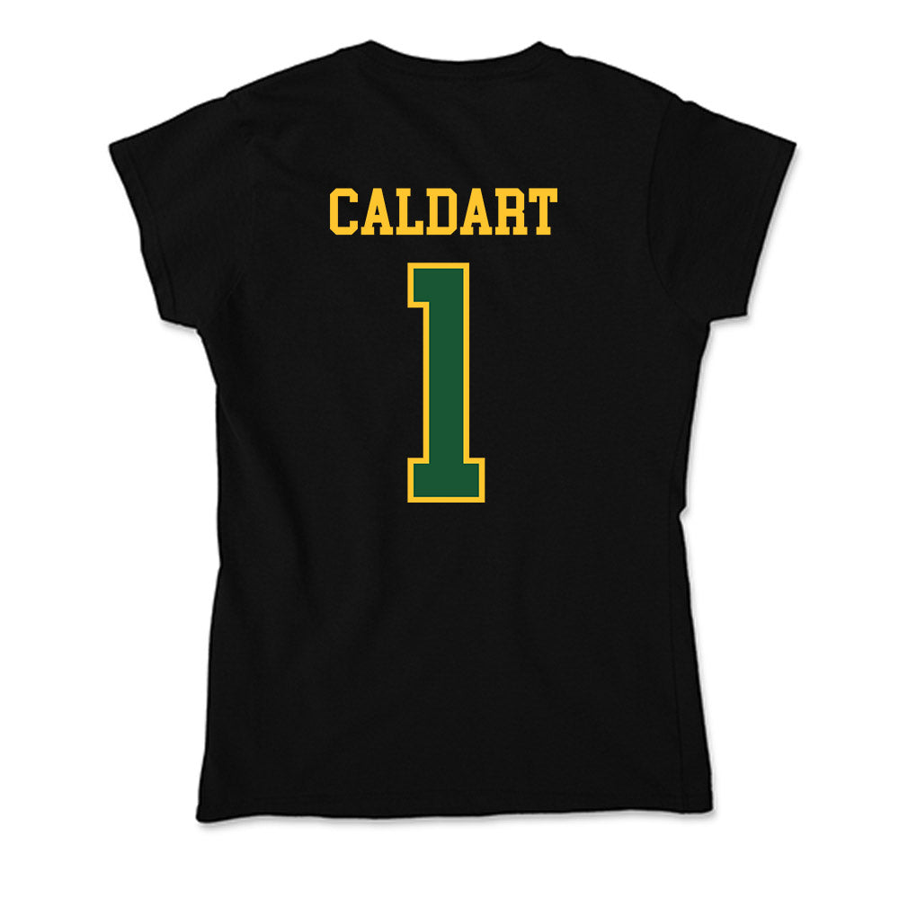 GMU - NCAA Women's Soccer : Selamawit Caldart - Soft Style Women’s T-Shirt-1