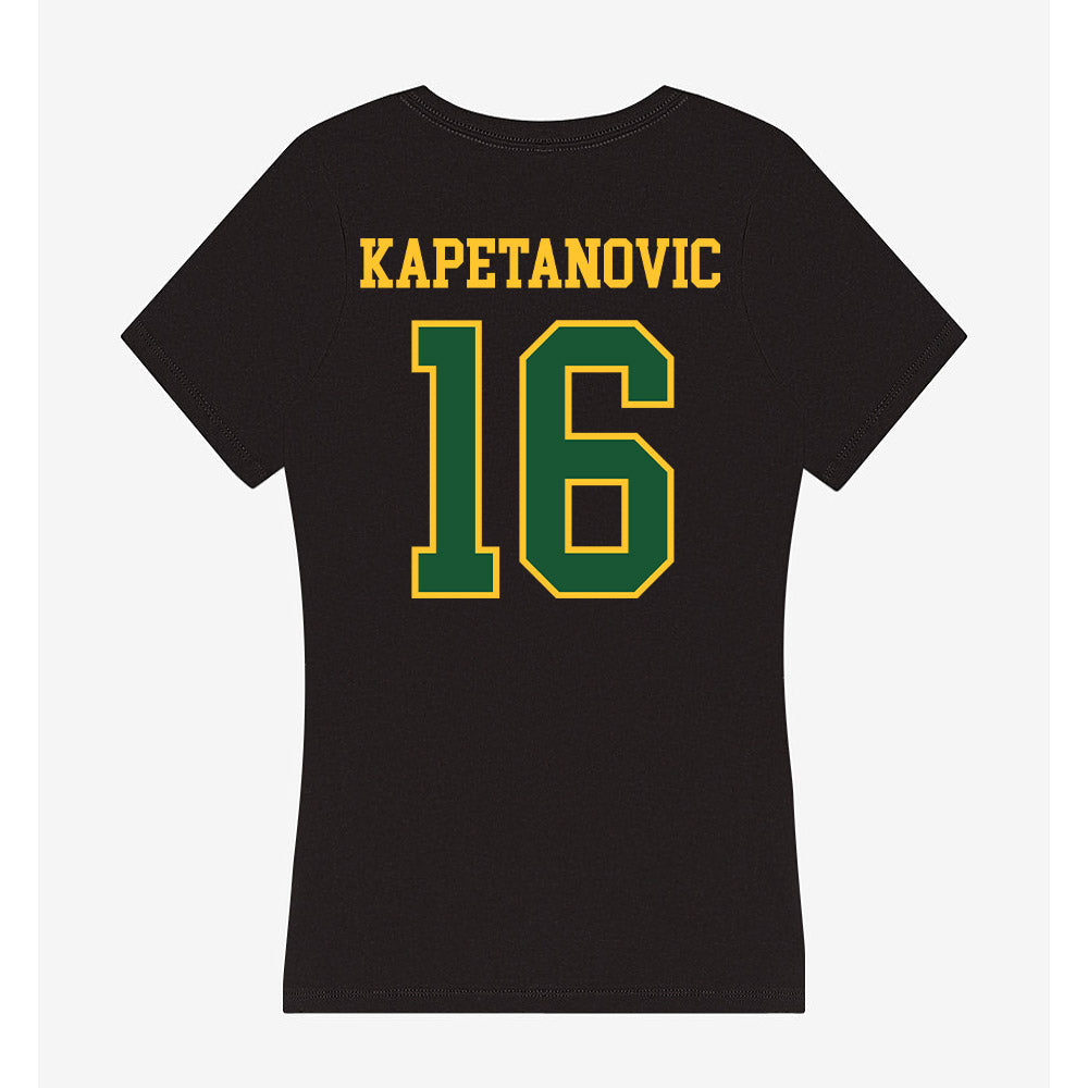 GMU - NCAA Men's Soccer : Alen Kapetanovic - Women's V-Neck T-Shirt-1
