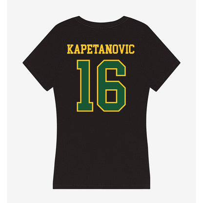 GMU - NCAA Men's Soccer : Alen Kapetanovic - Women's V-Neck T-Shirt-1