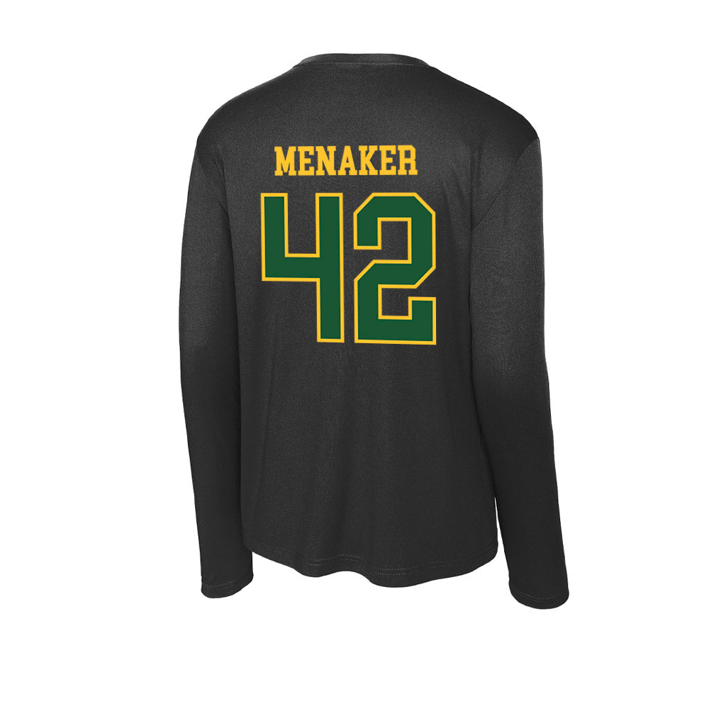 GMU - NCAA Baseball : Kyle Menaker - Activewear Long Sleeve T-Shirt-1