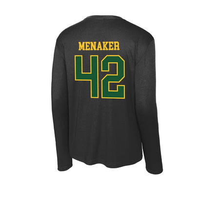 GMU - NCAA Baseball : Kyle Menaker - Activewear Long Sleeve T-Shirt-1