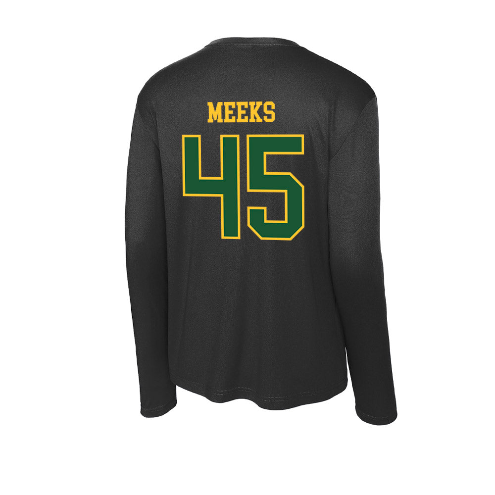 GMU - NCAA Baseball : Gardner Meeks - Activewear Long Sleeve T-Shirt-1