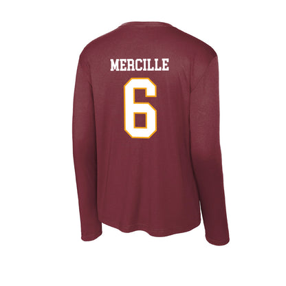 Loyola - NCAA Women's Basketball : Rosalie Mercille - Activewear Long Sleeve T-Shirt-1