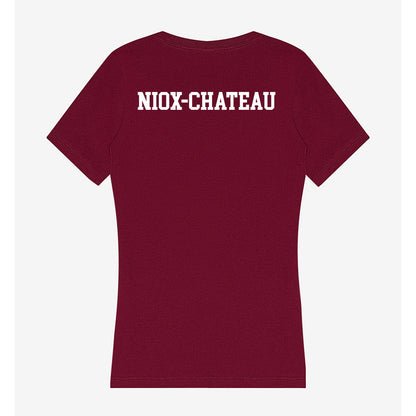Loyola - NCAA Men's Track & Field : Eugene Niox-chateau - Women's V-Neck T-Shirt-1