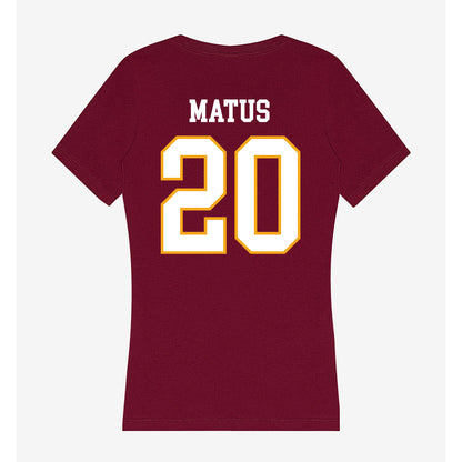 Loyola - NCAA Women's Basketball : Daniella Matus - Women's V-Neck T-Shirt-1