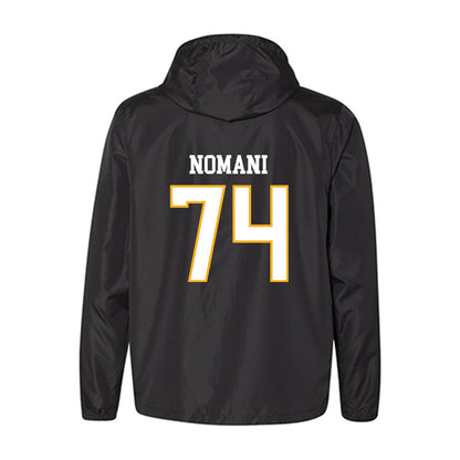 SJSU - NCAA Football : Sione Nomani - Windbreaker-1
