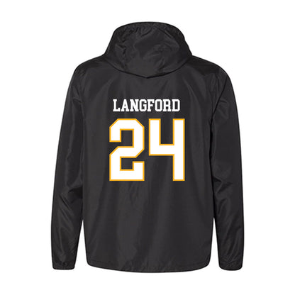 SJSU - NCAA Men's Basketball : Douglas Langford - Windbreaker-1