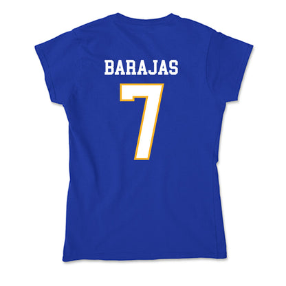 SJSU - NCAA Men's Soccer : Jarette Barajas - Soft Style Women’s T-Shirt-1