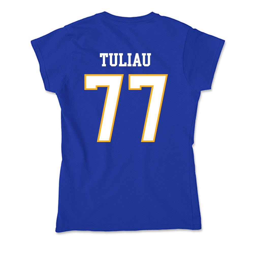 SJSU - NCAA Football : Daniel Tuliau - Soft Style Women’s T-Shirt-1
