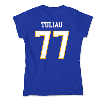 SJSU - NCAA Football : Daniel Tuliau - Soft Style Women’s T-Shirt-1