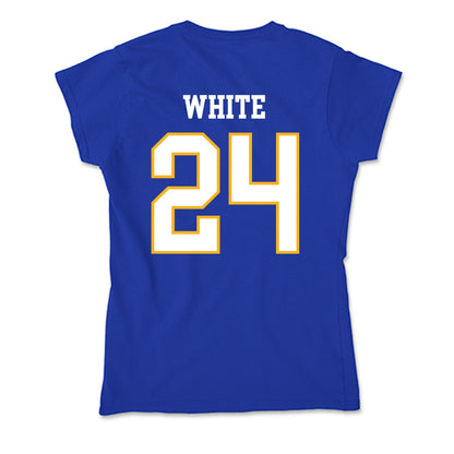 SJSU - NCAA Women's Soccer : Leilani White - Soft Style Women’s T-Shirt-1