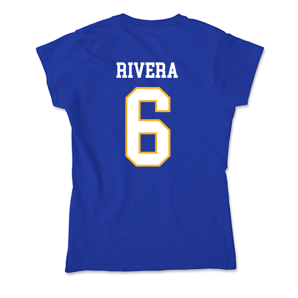 SJSU - NCAA Men's Soccer : Gilberto Rivera - Soft Style Women’s T-Shirt-1
