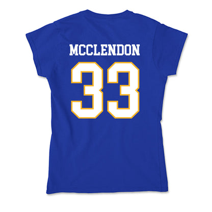 SJSU - NCAA Football : Greg McClendon - Soft Style Women’s T-Shirt-1