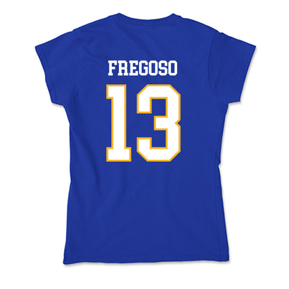 SJSU - NCAA Men's Soccer : Daniel Fregoso - Soft Style Women’s T-Shirt-1