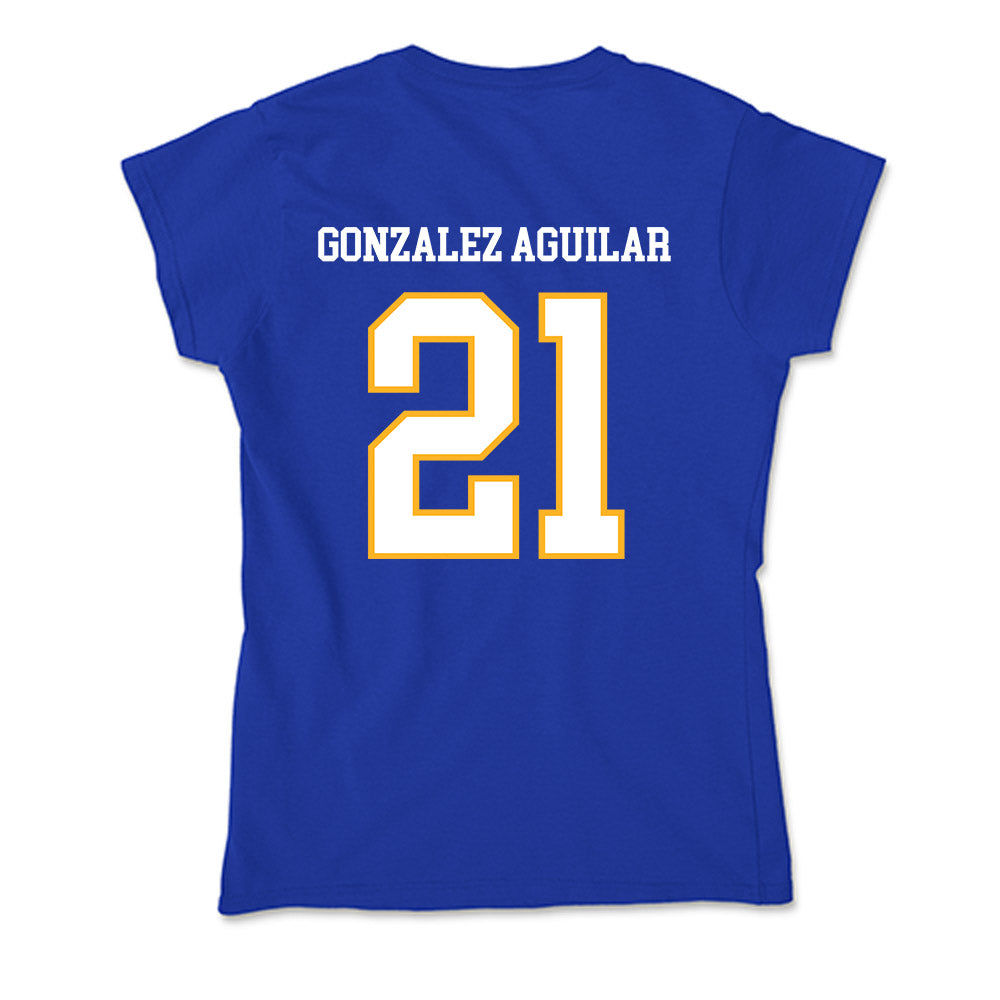 SJSU - NCAA Women's Water Polo : Sally Gonzalez Aguilar - Soft Style Women’s T-Shirt-1