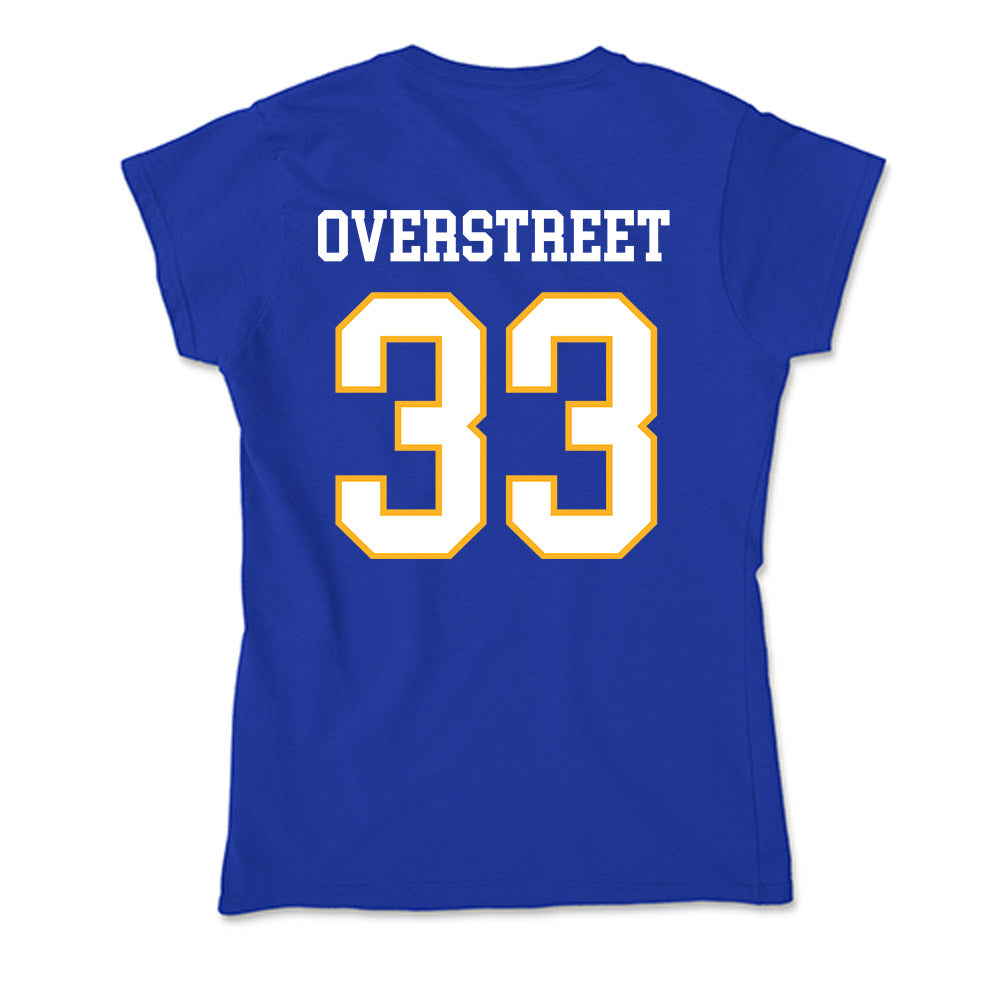 SJSU - NCAA Men's Basketball : Marcus Overstreet - Soft Style Women’s T-Shirt-1