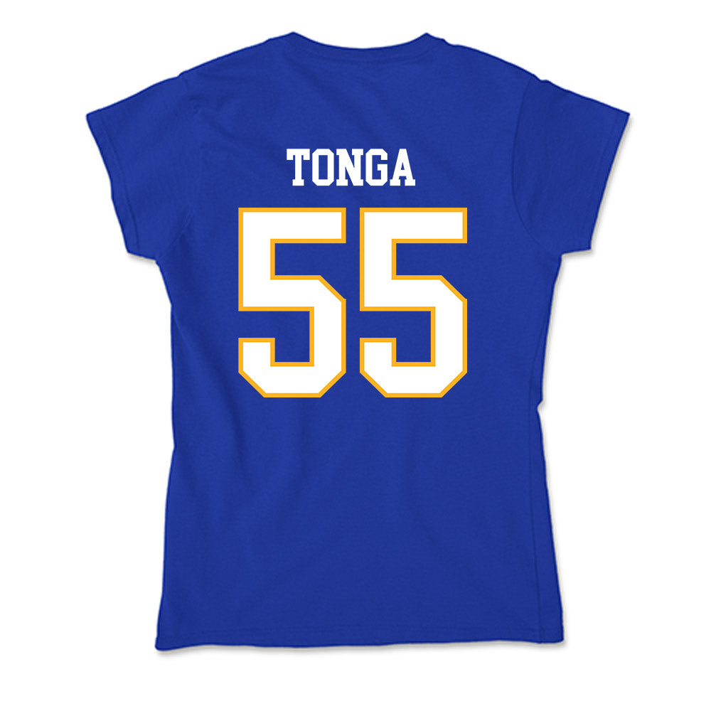 SJSU - NCAA Football : Jordan Tonga - Soft Style Women’s T-Shirt-1