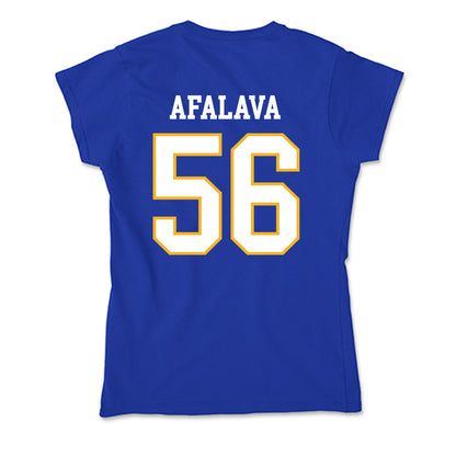 SJSU - NCAA Football : Simeon Afalava - Soft Style Women’s T-Shirt-1