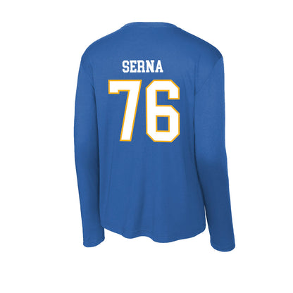 SJSU - NCAA Football : Manny Serna - Activewear Long Sleeve T-Shirt-1