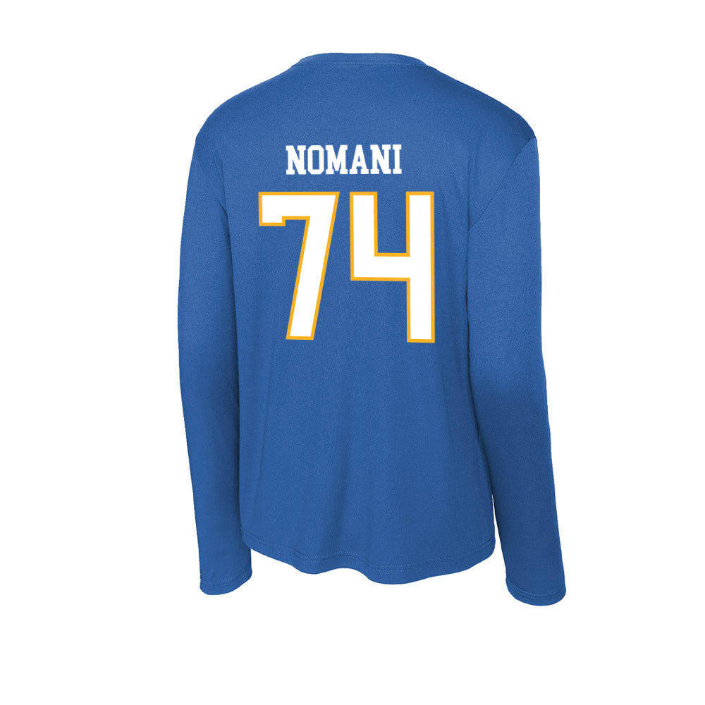 SJSU - NCAA Football : Sione Nomani - Activewear Long Sleeve T-Shirt-1