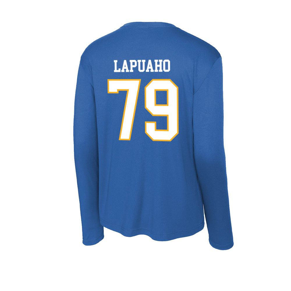 SJSU - NCAA Football : Peseti Lapuaho - Activewear Long Sleeve T-Shirt-1