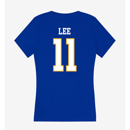 SJSU - NCAA Women's Volleyball : Learden Lee - Women's V-Neck T-Shirt-1