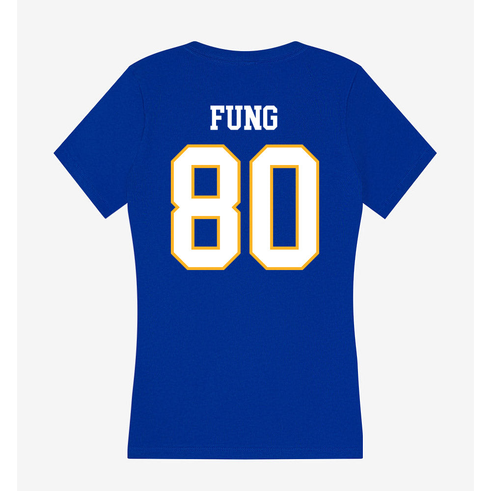 SJSU - NCAA Football : Jeremiah Fung - Women's V-Neck T-Shirt-1