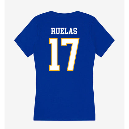 SJSU - NCAA Football : Ryker Ruelas - Women's V-Neck T-Shirt-1
