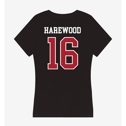 Nicholls State - NCAA Football : Pharrell Harewood - Women's V-Neck T-Shirt-1