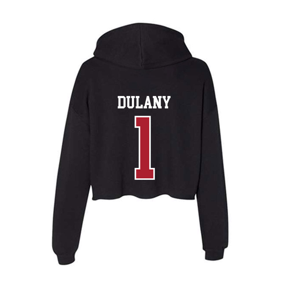 Nicholls State - NCAA Softball : Lexi Dulany - Women's Crop Fleece Hoodie-1