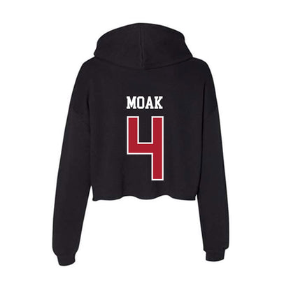 Nicholls State - NCAA Softball : Madison Moak - Women's Crop Fleece Hoodie-1