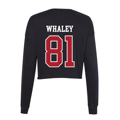 Nicholls State - NCAA Football : Treylin Whaley - Women's Cropped Crew Fleece-1