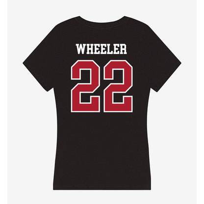 Nicholls State - NCAA Women's Soccer : Alyssa Wheeler - Women's V-Neck T-Shirt-1